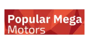 Popular Mega Motors Logo